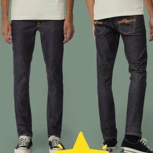 Nudie Jeans Mens' Lean Dean Dry 16 Dips Denim Jean